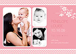 girl baby announcement girl baby announcement