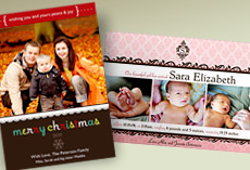 New Designs for Holiday Photo Cards 