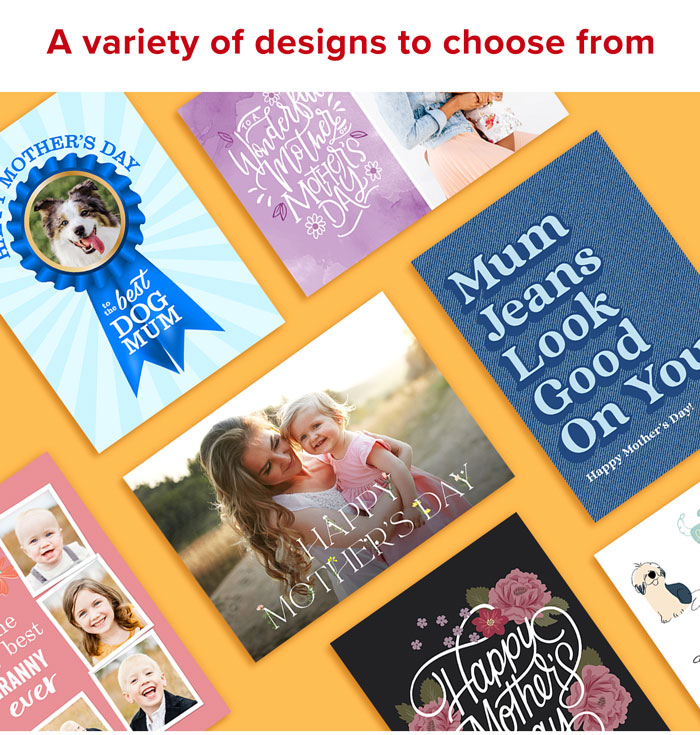 A variety of designs to choose from