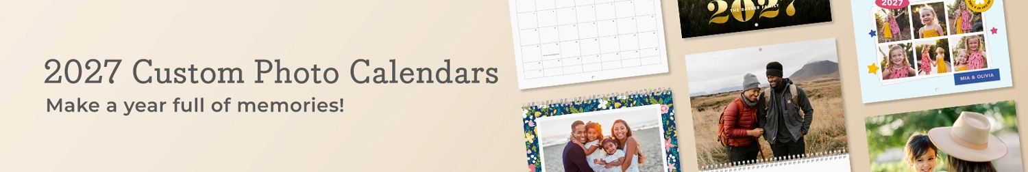 Personalized Photo Calendars