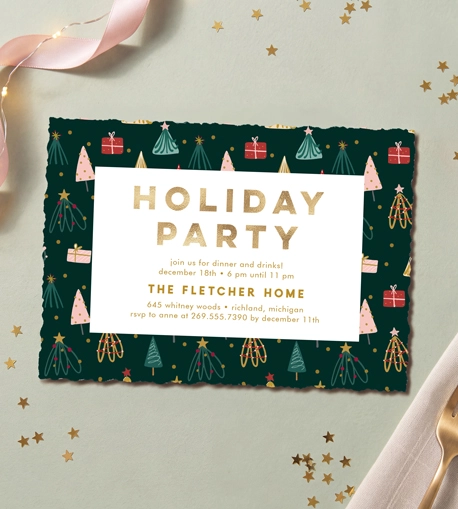 Holiday Party Invitations